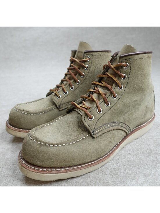 Red Wing Shoes Other - Red Wing Boots 8.5 Gray Suede Roughout 8139 Nigel Cabourn 2010